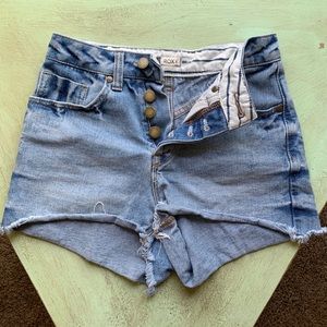 Roxy high waisted shorts
